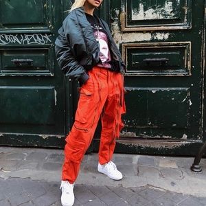 PRIX Borderlands Cargo Pants - Orange- *rare*